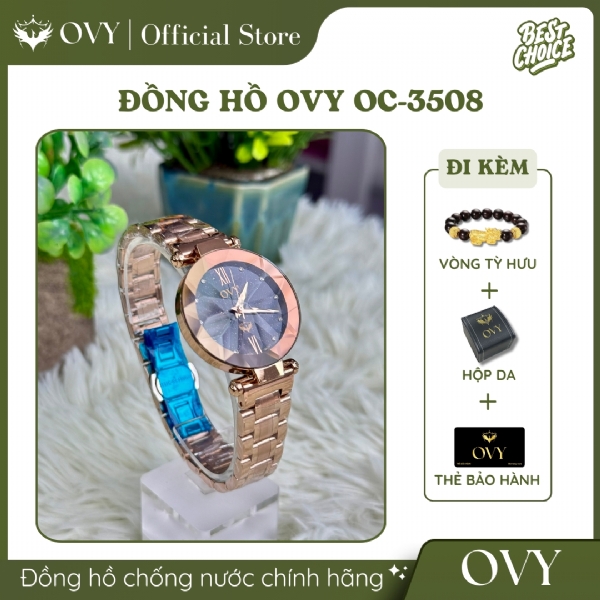 Đồng Hồ Nữ PREMIUM DIAMOND OVY OC-3508 Đồng Hồ Nữ PREMIUM DIAMOND OVY OC-3508